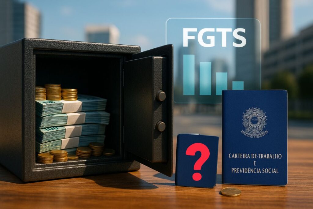 Por que meu FGTS não aparece no aplicativo da Caixa