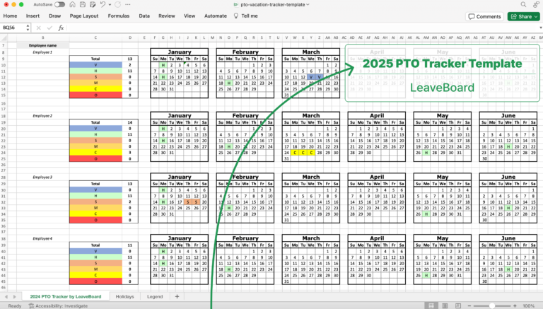calculadora e calendario de ferias