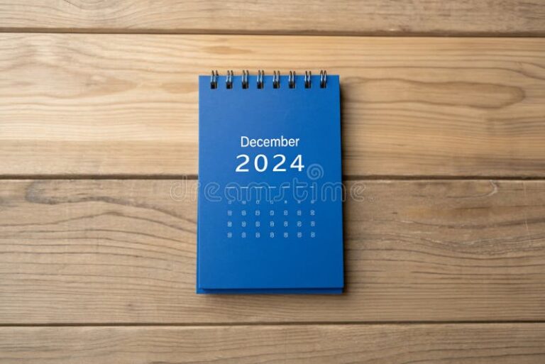 calendario com destaque para dezembro 1