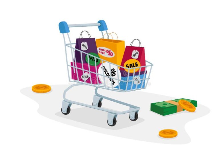 O que Comprar na Black Friday para Aproveitar as Melhores Ofertas 37 carrinho de compras cheio de ofertas