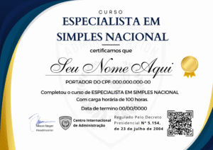certificado de regularidade do simples nacional