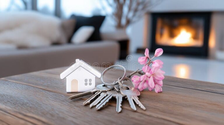 Como Encontrar Casa para Alugar Sem Fiador de Forma Rápida 31 chaves de casa sobre um fundo acolhedor
