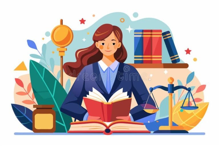 Como Estudar Direito Sozinho e Ter Sucesso na Sua Jornada 8 estudante concentrado em livros de direito