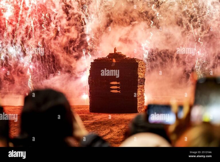 fogo de artificio na virada do ano
