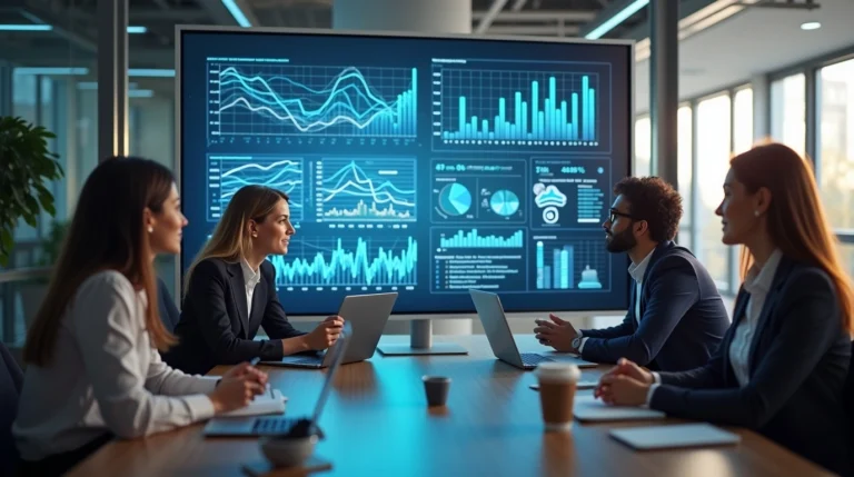 Gerente Recebe Hora Extra Entenda os Direitos e Deveres! 27 gerente em reuniao analisando horas trabalhadas