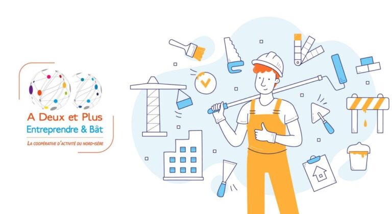 ilustracao de um microempreendedor em acao