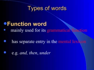 palavras juntas e separadas em fundo neutro