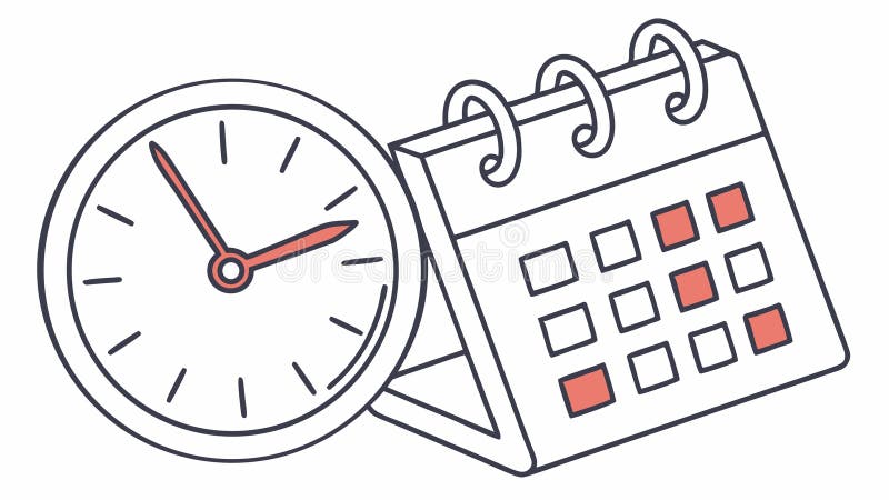 relogio com calendarios simbolizando tempo