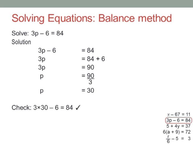 uma balanca equilibrando variaveis matematicas