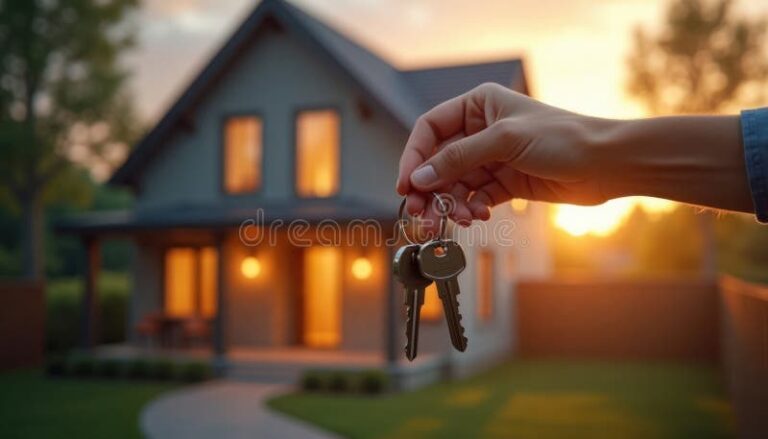 Vendi Meu Imóvel, Posso Usar o FGTS Para Comprar Outro Imóvel 21 uma casa com chaves em destaque